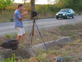 Greg Miller at work